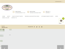 Tablet Screenshot of parker-binnsvineyard.com